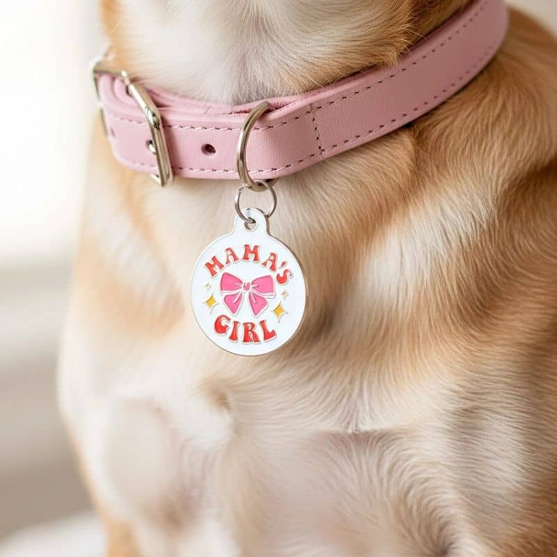 MÉDAILLE POUR CHIEN - MAMA'S BOY / MAMA'S GIRL - Image 5
