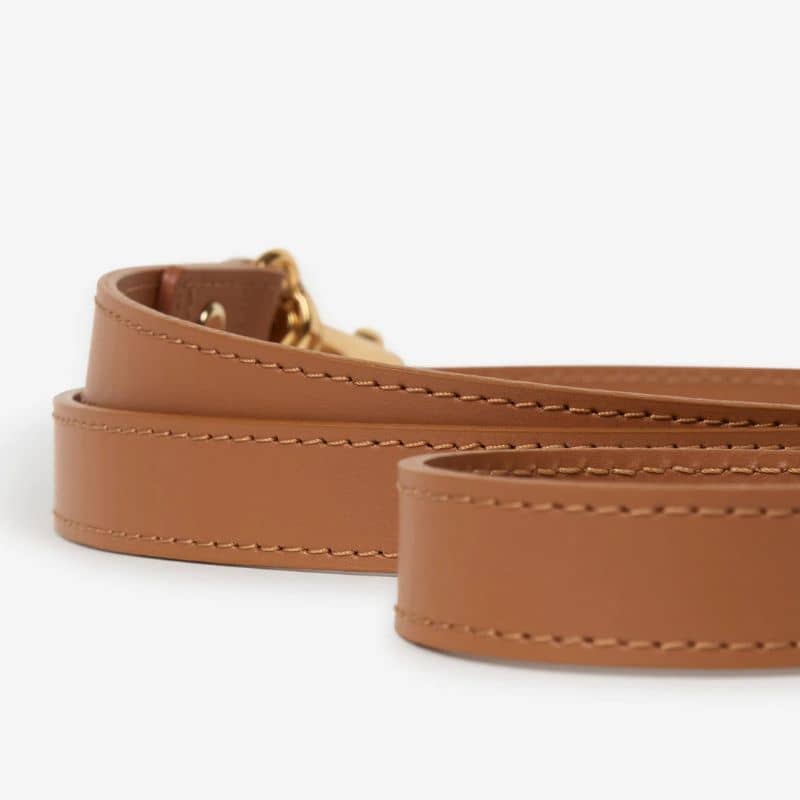 LAISSE EN CUIR POUR CHIEN - CAMEL "NARA" - Image 3