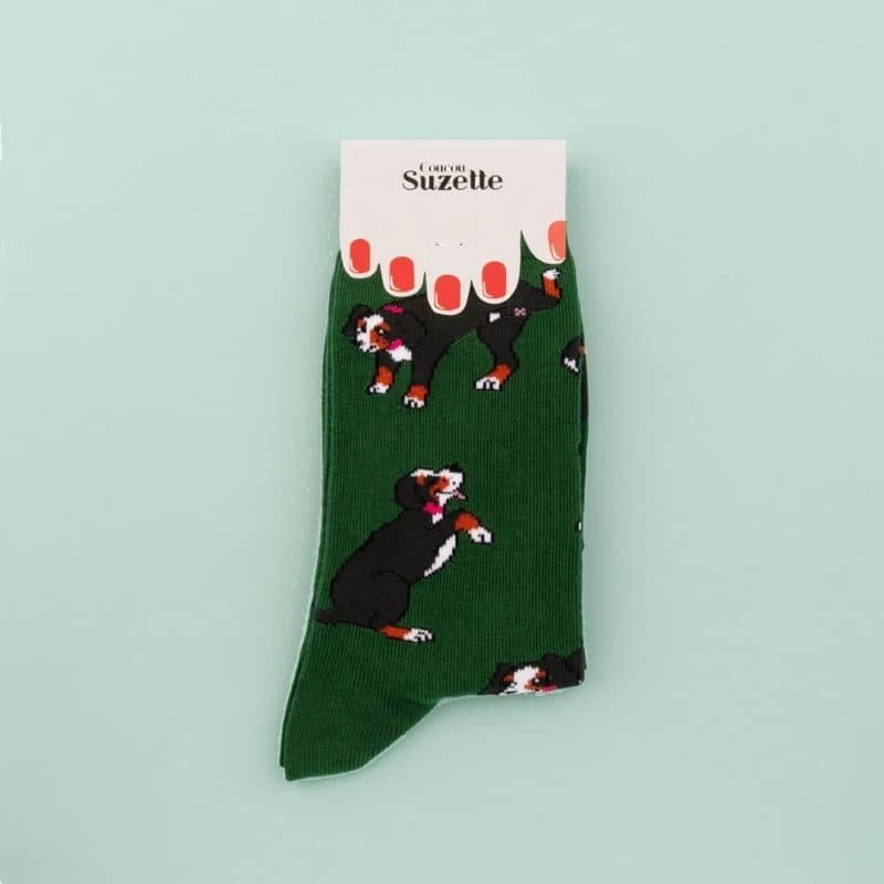 CHAUSSETTES COTON - BOUVIER BERNOIS - Image 2