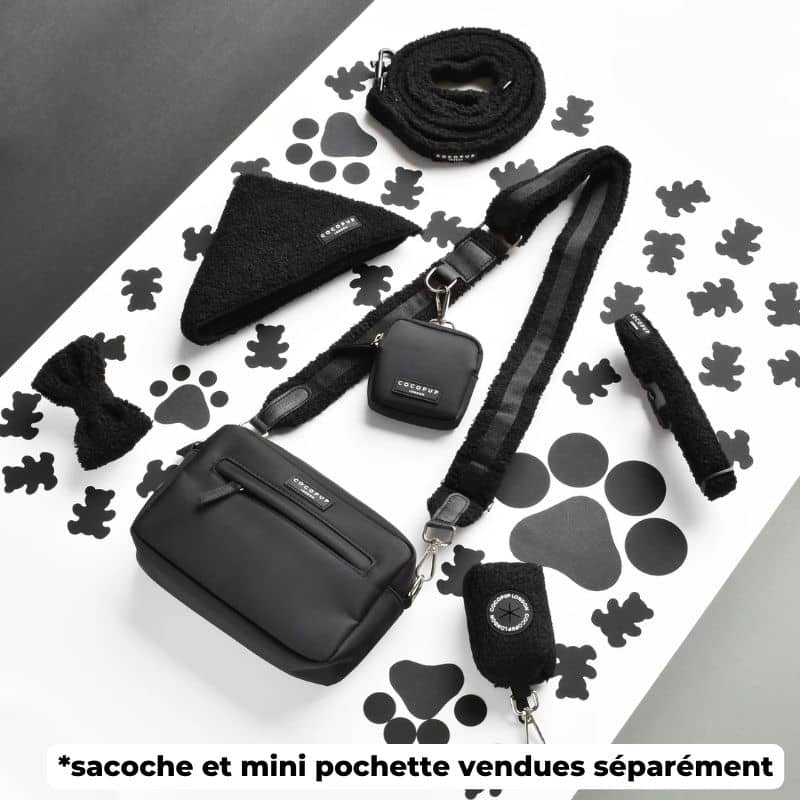 ANSE POUR SACOCHE - TEDDY NOIR - Image 3