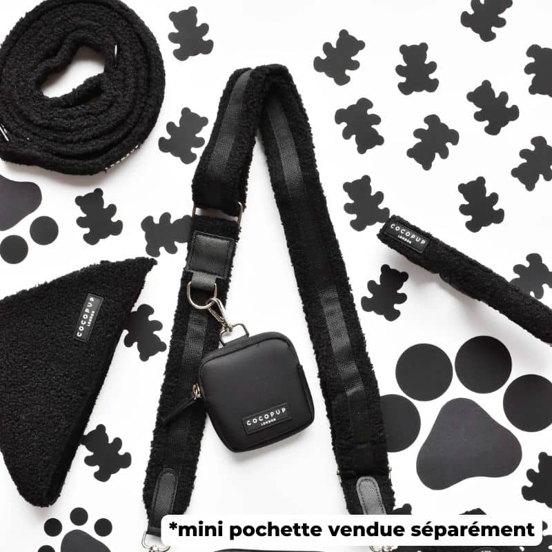 ANSE POUR SACOCHE - TEDDY NOIR - Image 4
