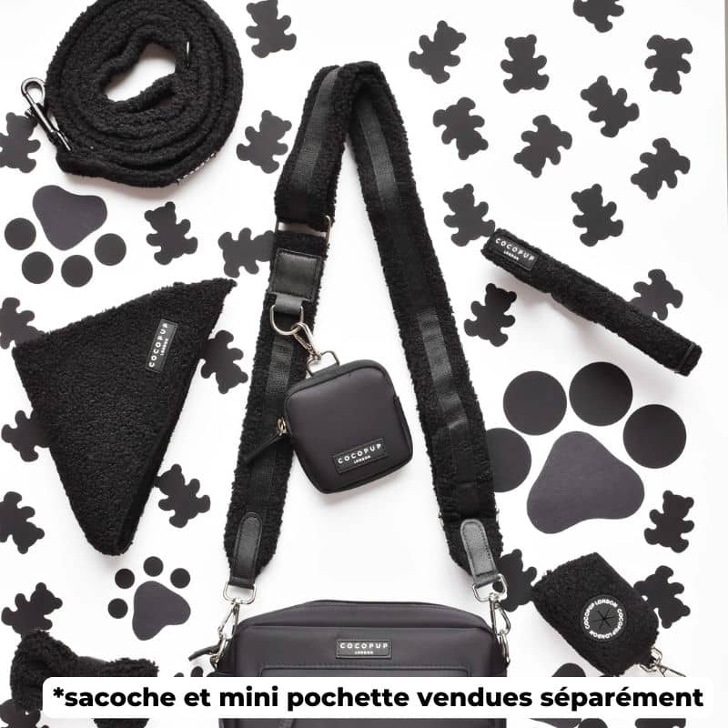 ANSE POUR SACOCHE - TEDDY NOIR - Image 5