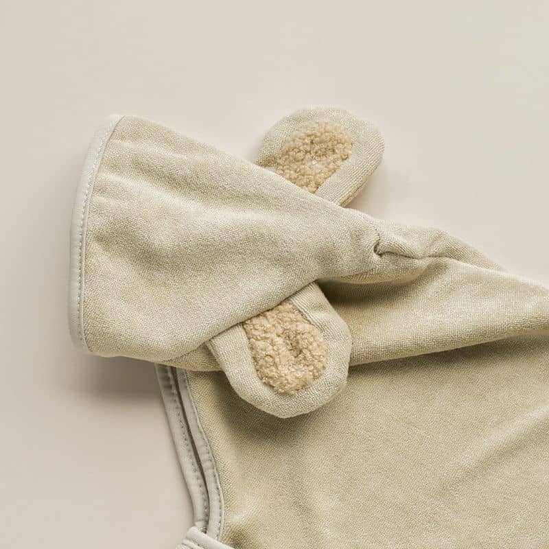 PEIGNOIR TEDDY EN MICROFIBRE POUR CHIEN - BEIGE 🧸 - Image 5