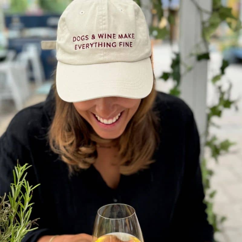 CASQUETTE - DOGS AND WINE MAKE EVERYTHING FINE 🐶🍷 - Image 2