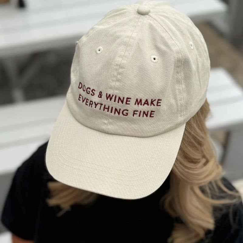 CASQUETTE - DOGS AND WINE MAKE EVERYTHING FINE 🐶🍷 - Image 3