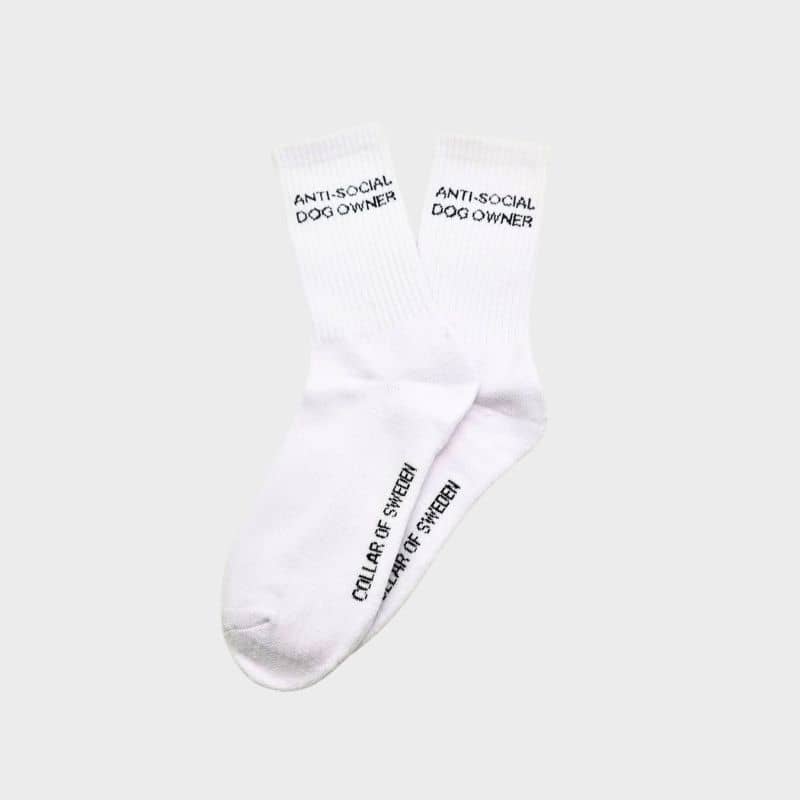 CHAUSSETTES EN COTON - ANTI SOCIAL DOG OWNER