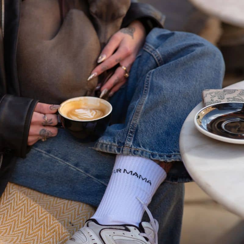 CHAUSSETTES EN COTON - FUR MAMA - Image 2