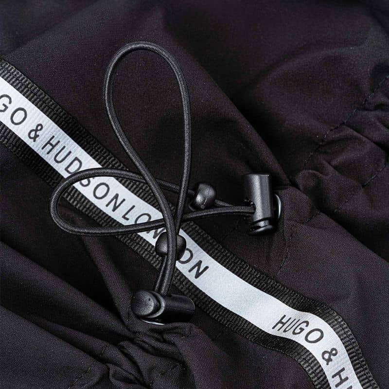 COMBINAISON DE PROTECTION AVEC CAPUCHE POUR CHIEN - NOIR - Image 4