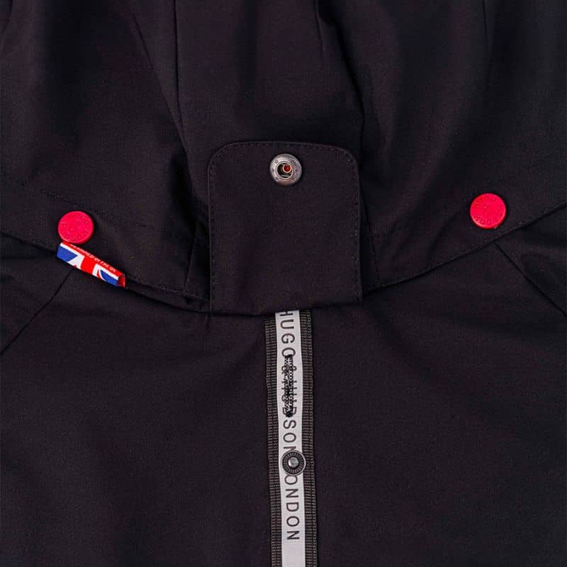 COMBINAISON DE PROTECTION AVEC CAPUCHE POUR CHIEN - NOIR - Image 6