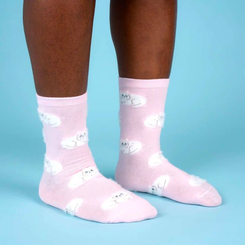 CHAUSSETTES COTON FLUFFY - CHAT PERSAN - Image 3