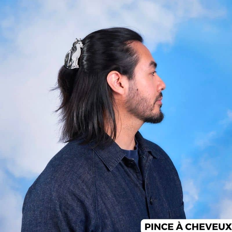 PINCE À CHEVEUX / BARRETTE - HUSKY (2 TAILLES DISPO) - Image 2