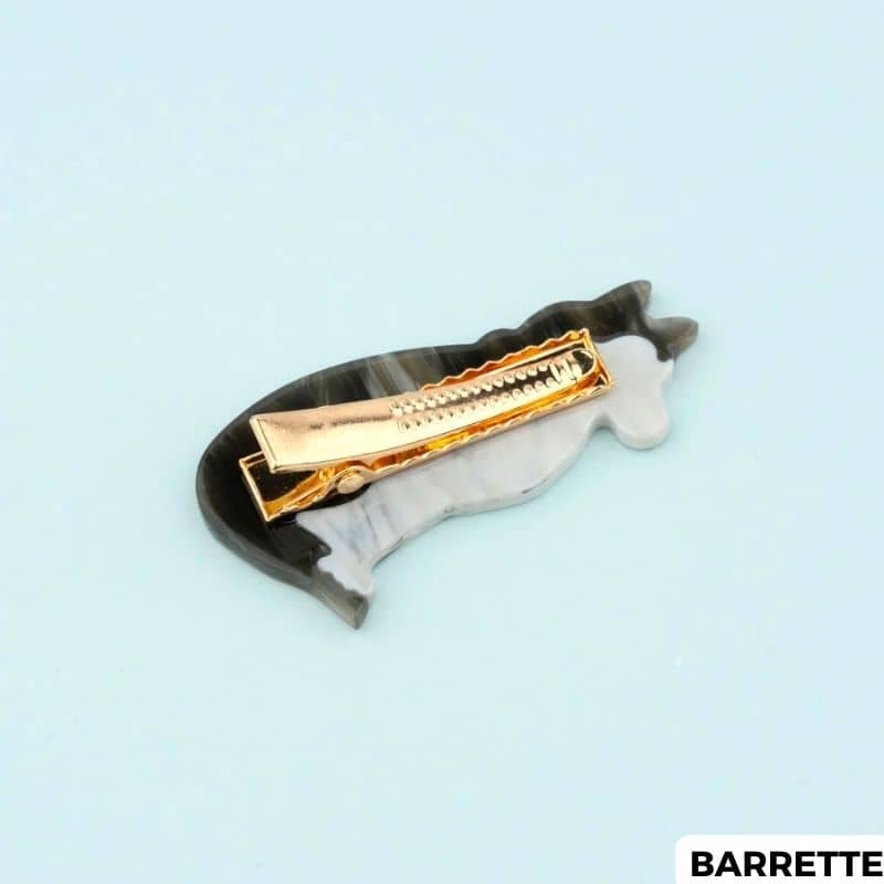PINCE À CHEVEUX / BARRETTE - HUSKY (2 TAILLES DISPO) - Image 4