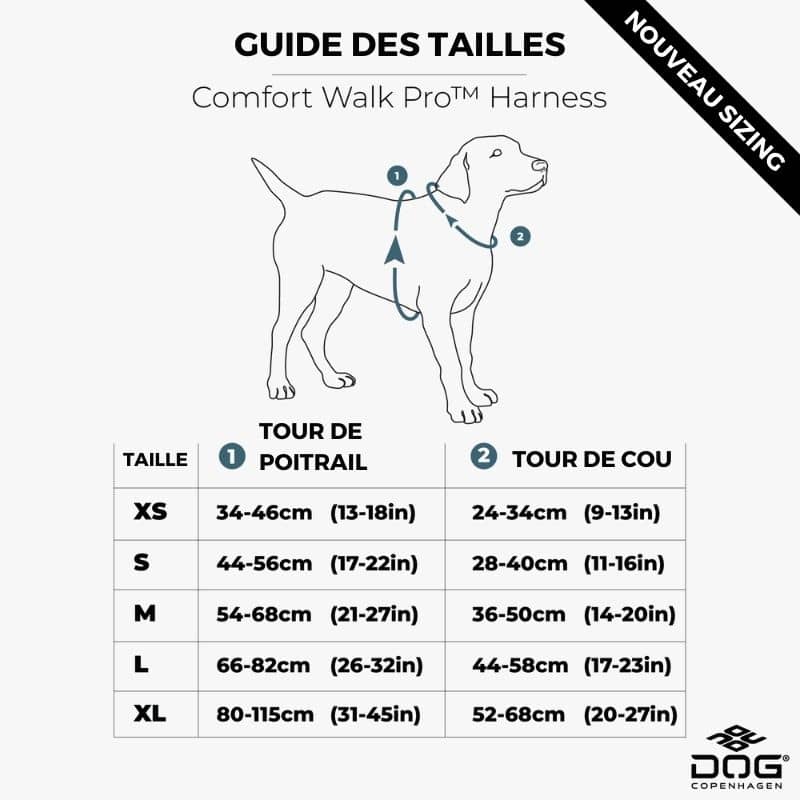 HARNAIS AVEC POIGNÉE POUR CHIEN COMFORT WALK PRO™ - NOIR *NOUVEAU DESIGN* - Image 5