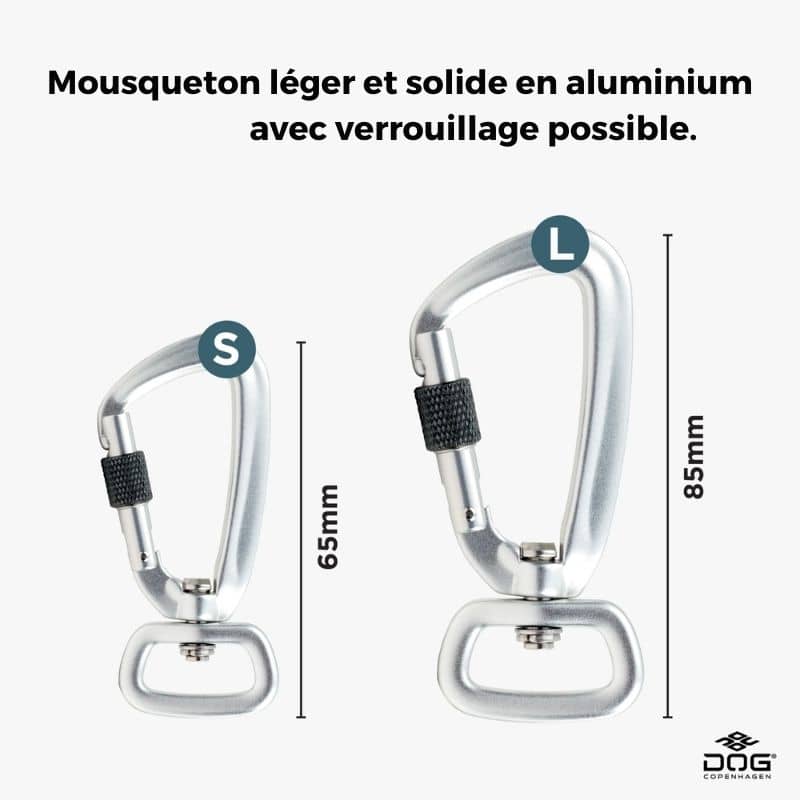 LAISSE AJUSTABLE POUR CHIEN URBAN FREESTYLE™ - NOIR *NOUVEAU DESIGN* - Image 4