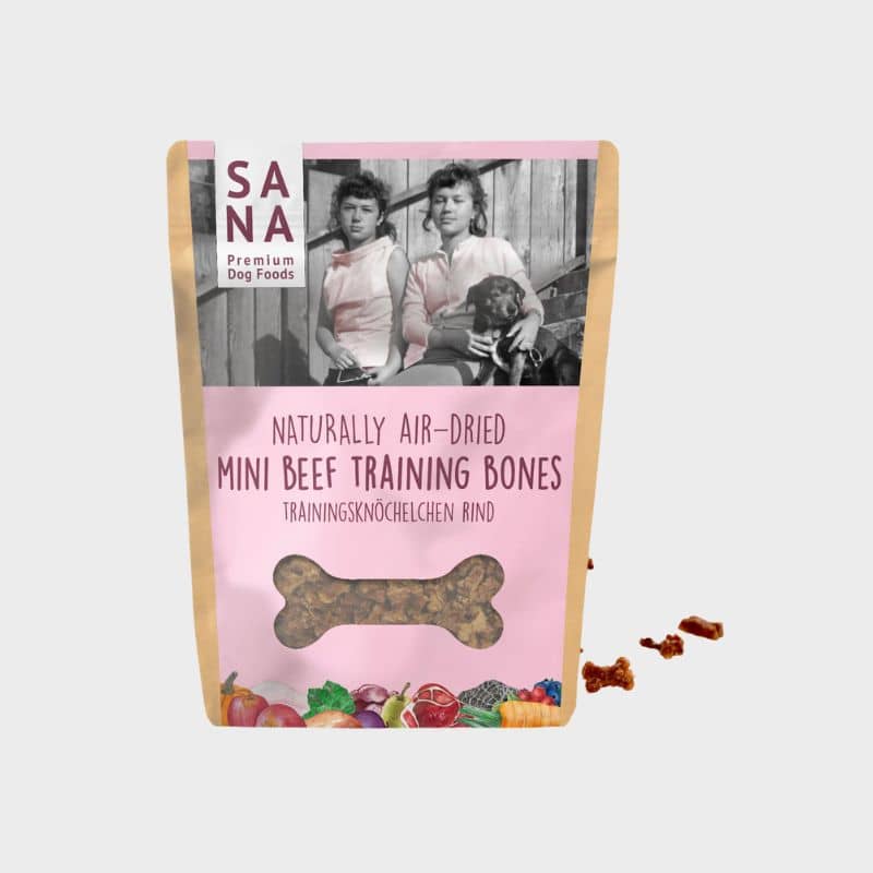 FRIANDISES D’ÉDUCATION POUR CHIEN EN FORME D’OS - BOEUF (100 g ou seau de 1 kg) - Image 3