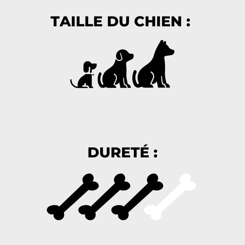 FRIANDISES À MASTIQUER POUR CHIEN - OESOPHAGES DE BOEUF - Image 3