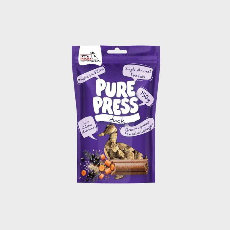 FRIANDISES PRESSÉES À FROID POUR CHIEN - PURE PRESS CANARD