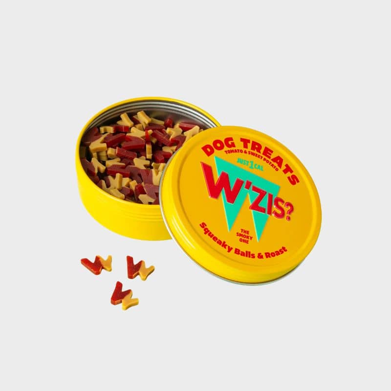 FRIANDISES VEGAN POUR CHIEN SQUEAKY BALLS & ROAST * VG BACON (3 FORMATS DISPO)