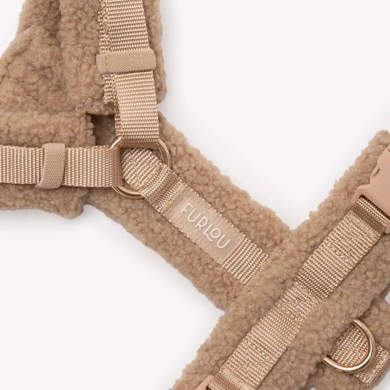 HARNAIS STRAP (EN H) SHERPA POUR CHIEN - BEIGE SABLE "SAND" - Image 3