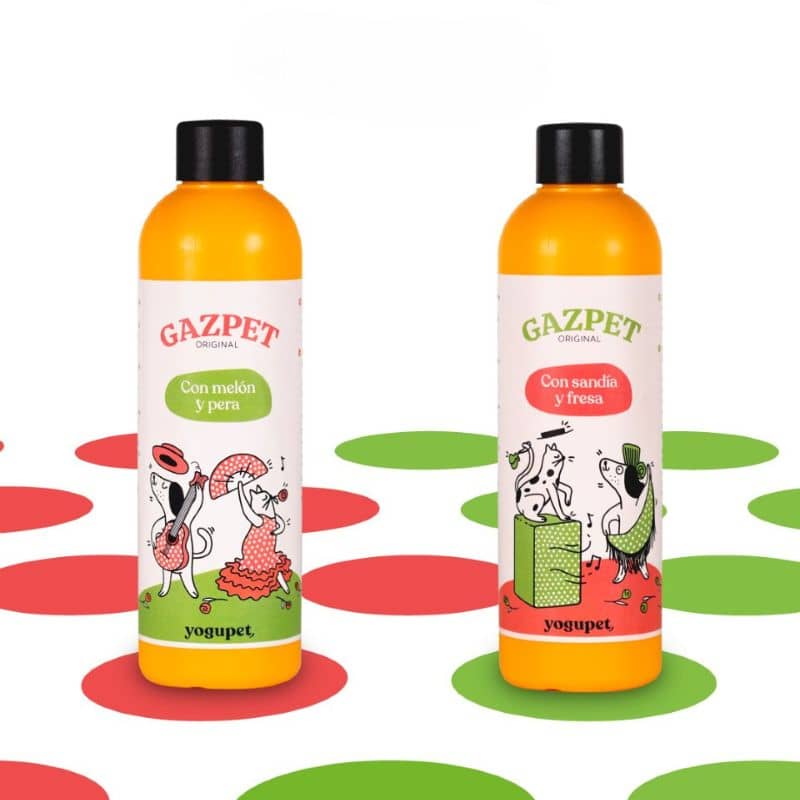 GASPACHO POUR CHIEN OU CHAT - GAZPET PASTĂQUE ET FRAISE đđ - Image 3