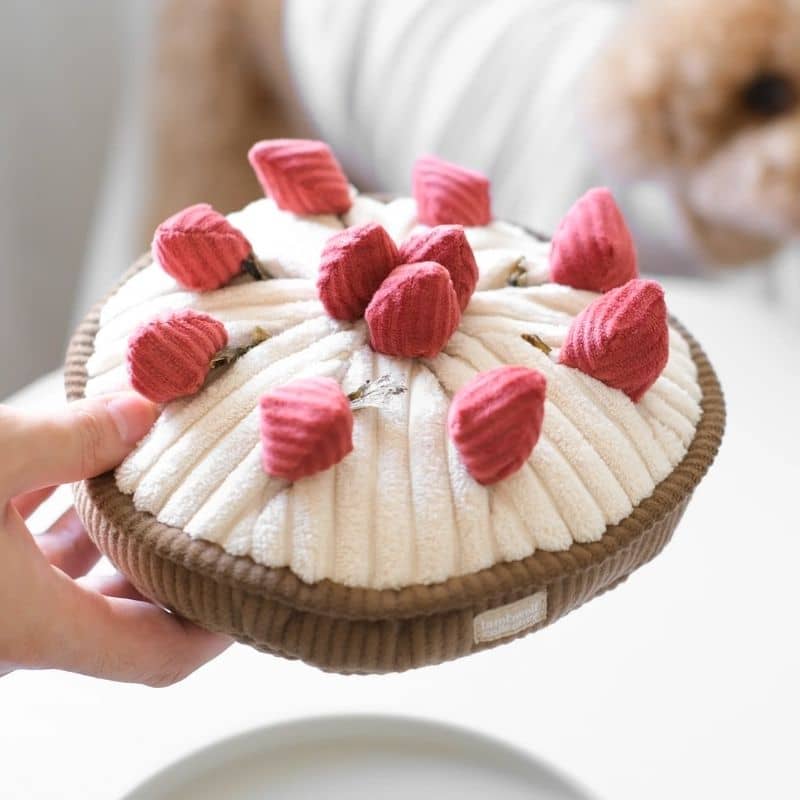 JEU D’OCCUPATION ET DE FOUILLE POUR CHIEN - "BERRY PIE" TARTE FRAMBOISES 🥧 - Image 7