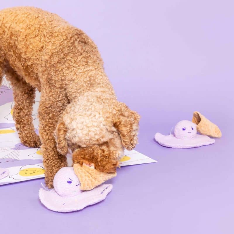 JEU D’OCCUPATION ET DE FOUILLE POUR CHIEN - GLACE - Image 3