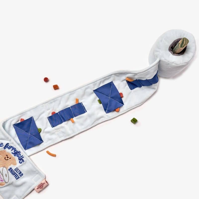 JEU D’OCCUPATION ET DE FOUILLE POUR CHIEN - PAPIER TOILETTE 🧻 - Image 3