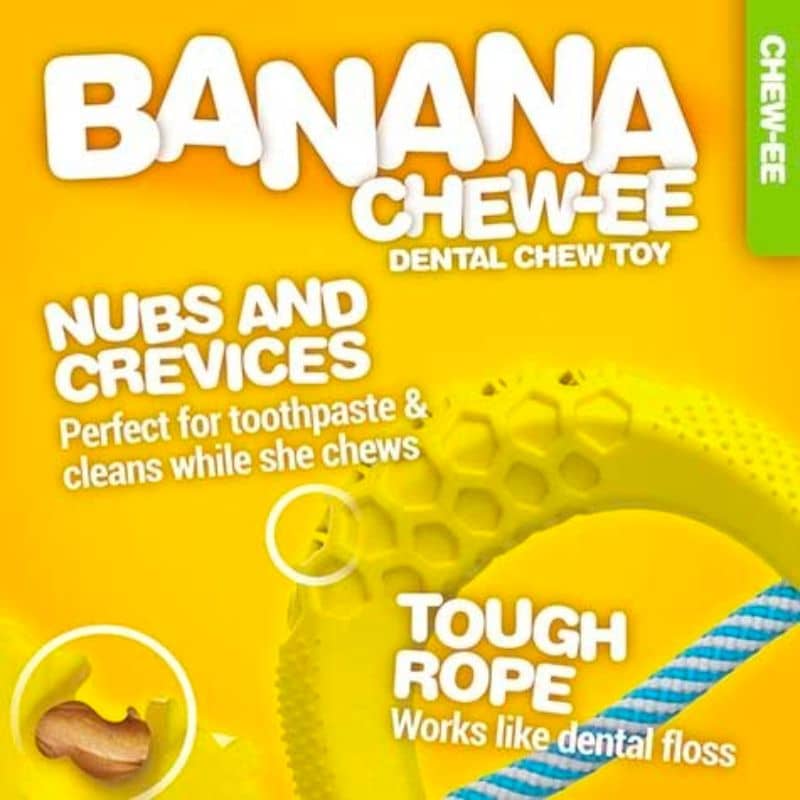 JOUET D’OCCUPATION À MÂCHER POUR CHIEN - JW BANANA CHEW EE - Image 3
