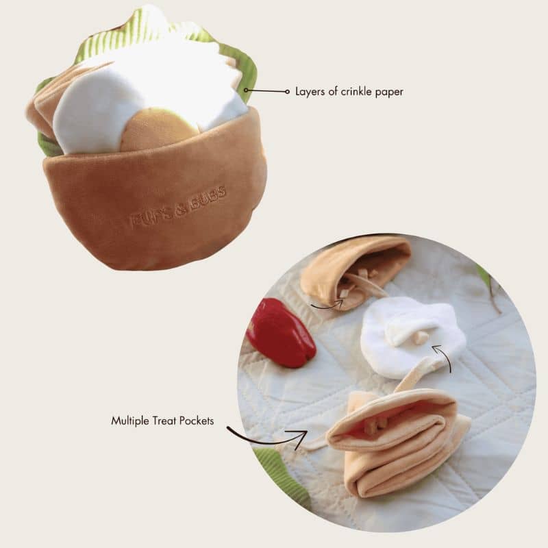 JOUET D’OCCUPATION ET DE FOUILLE POUR CHIEN - PITA 🥙 - Image 8