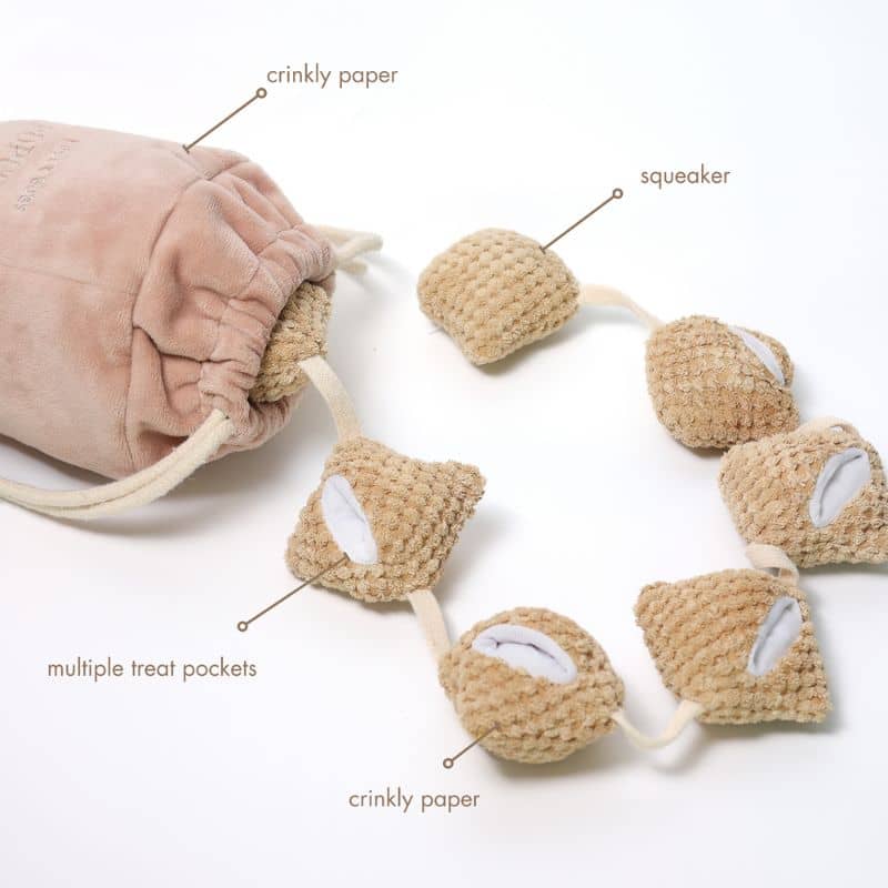 JOUET DâOCCUPATION ET DE FOUILLE POUR CHIEN - POP CORN đż - Image 3