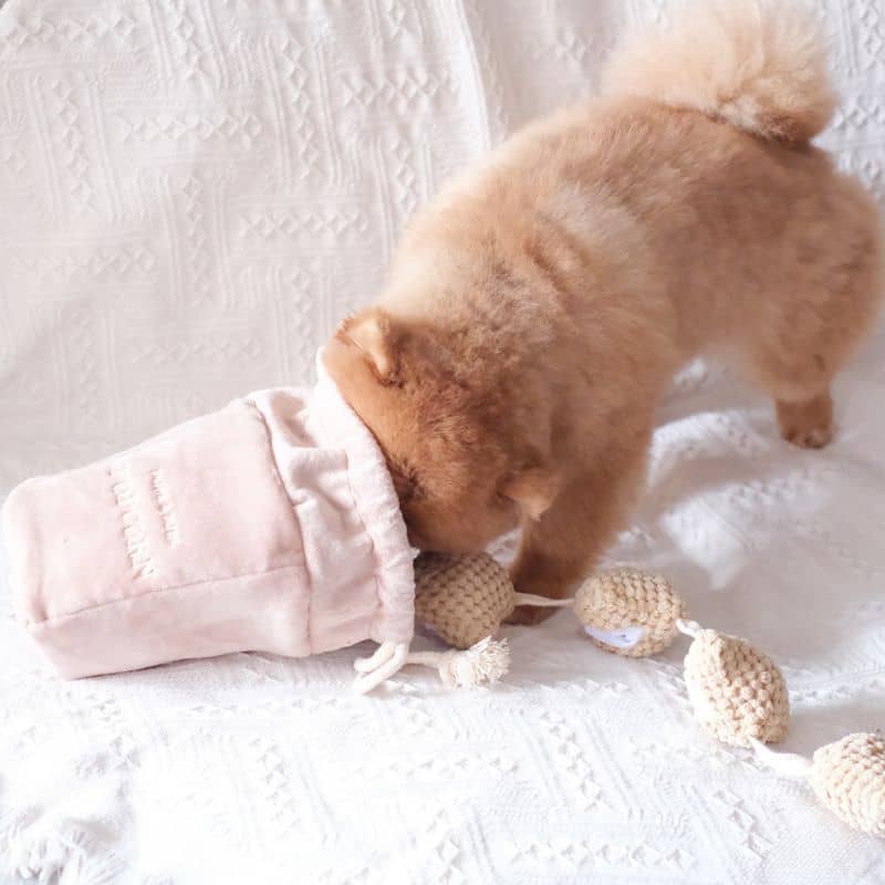 JOUET DâOCCUPATION ET DE FOUILLE POUR CHIEN - POP CORN đż - Image 6