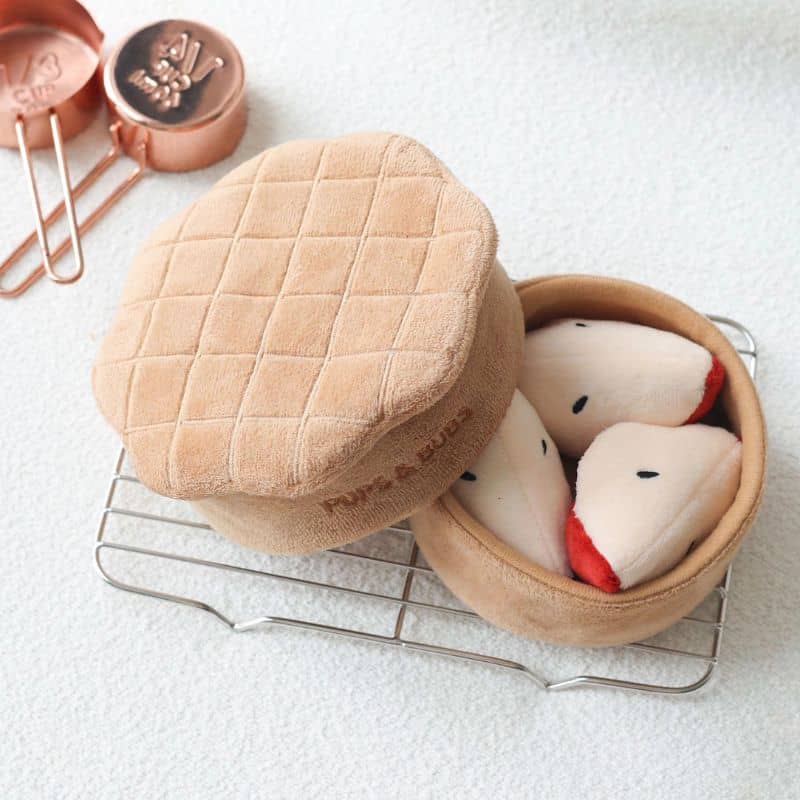 JOUET DâOCCUPATION ET DE FOUILLE POUR CHIEN - TARTE AUX POMMES đ„§ - Image 3