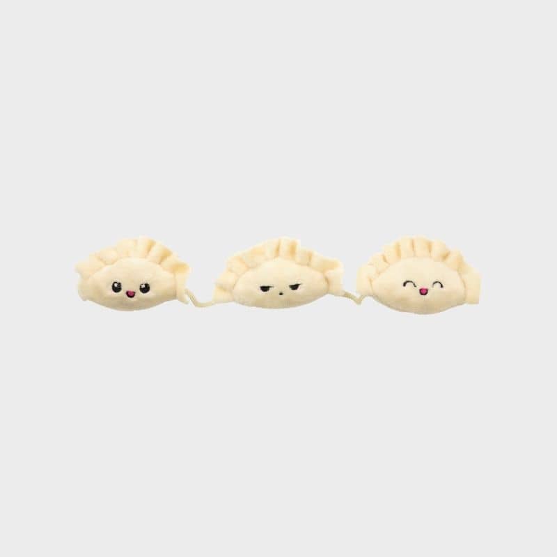 JOUET POUR CHAT À L’HERBE À CHAT - TRIO DE DUMPLINGS 🥟