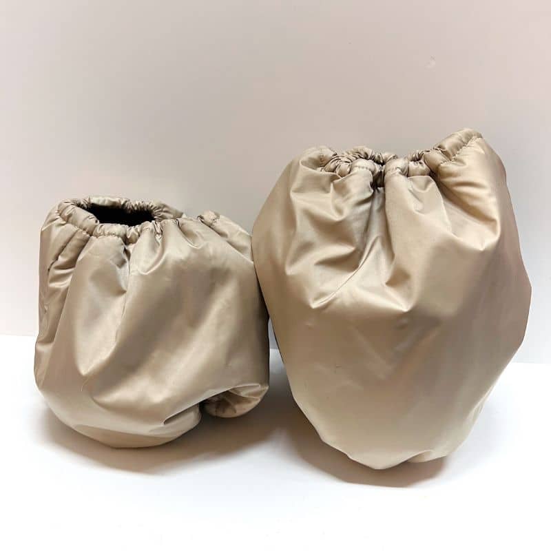 SNOOD HIVER WATERPROOF ET FOURRÉ POUR CHIEN - BEIGE ET VERT - Image 3