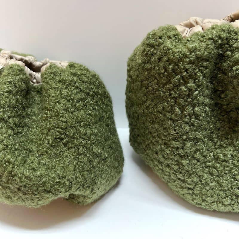 SNOOD HIVER WATERPROOF ET FOURRÉ POUR CHIEN - BEIGE ET VERT - Image 4