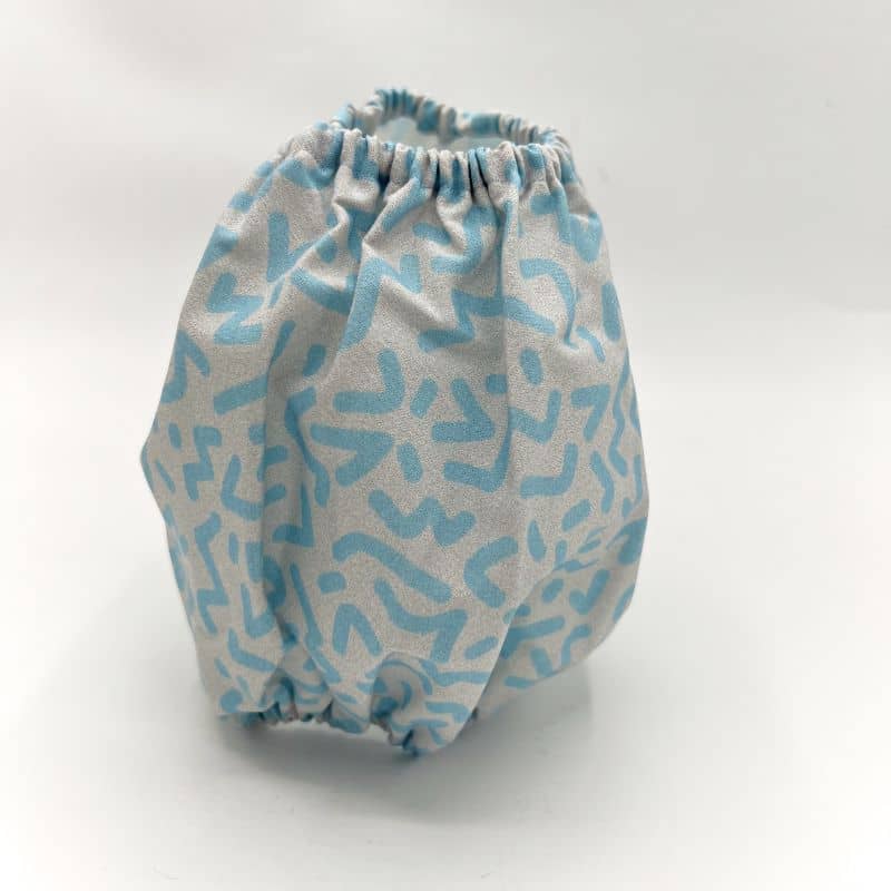 SNOOD POUR CHIEN EN COTON - MEMPHIS BLEU - Image 4
