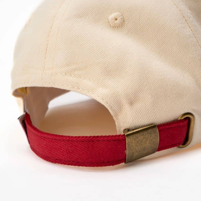 CASQUETTE BICOLORE - DOG MOM (ROUGE & BEIGE) - Image 4