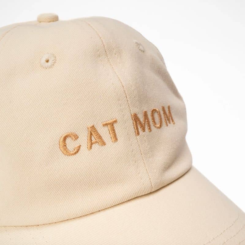 CASQUETTE - CAT MOM (BEIGE) - Image 3