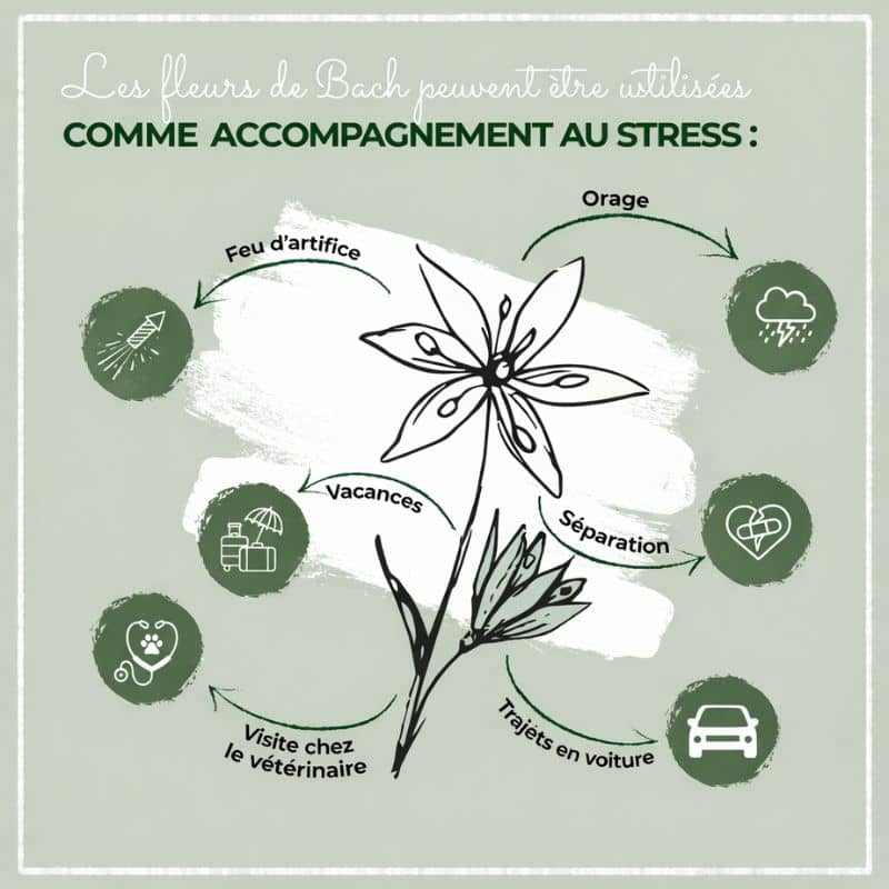 MÉLANGE DE FLEURS DE BACH POUR CHIEN ET CHAT N°1 - STRESS & ANXIÉTÉ - Image 4