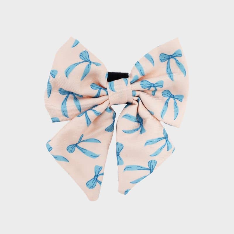 NOEUD PAPILLON SAILOR POUR CHIEN - NOEUD "BABY BLUE"