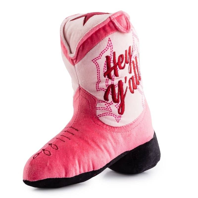 PELUCHE POUR CHIEN - BOTTE DE COWBOY ROSE - Image 4