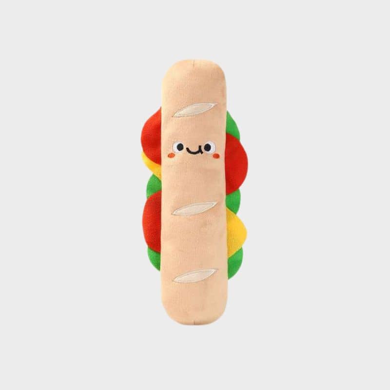 PELUCHE POUR CHIEN - SANDWICH BAGUETTE đ„Șđ„