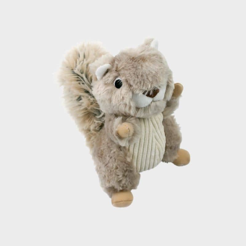 PELUCHE QUI BOUGE POUR CHIEN - ÉCUREUIL 🐿️
