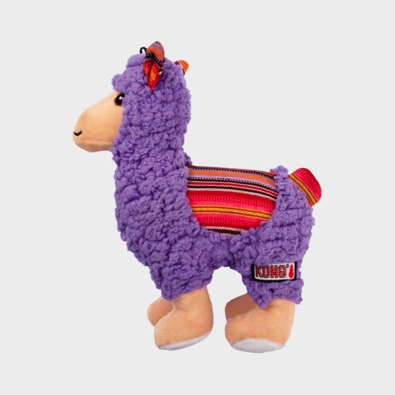 PELUCHE RÉSISTANTE KONG POUR CHIEN - LAMA - Image 3