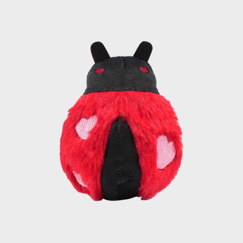 PELUCHE SAINT VALENTIN AVEC BALLE POUR CHIEN - LOVE BUG đ