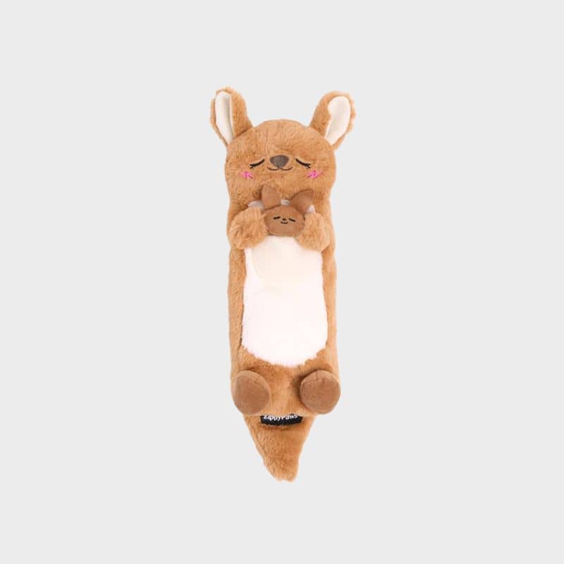 PELUCHE SILENCIEUSE POUR CHIEN - KANGOUROU 🦘