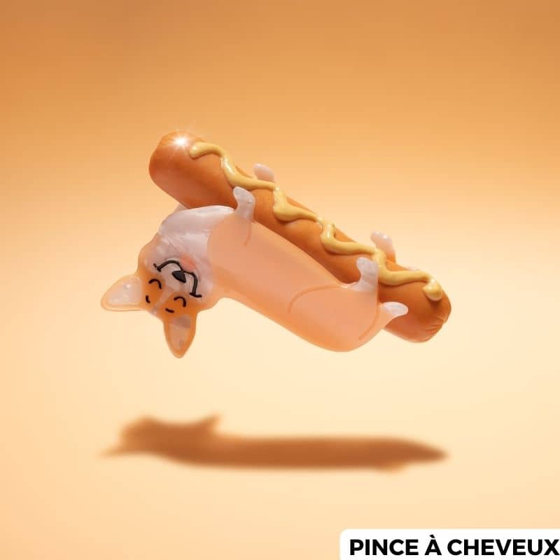 PINCE À CHEVEUX / BARRETTE - CORGI (2 TAILLES DISPO) - Image 4