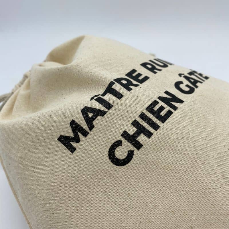 POCHETTE THE WOUF "MAÎTRE RUINÉ CHIEN GÂTÉ" - Image 3
