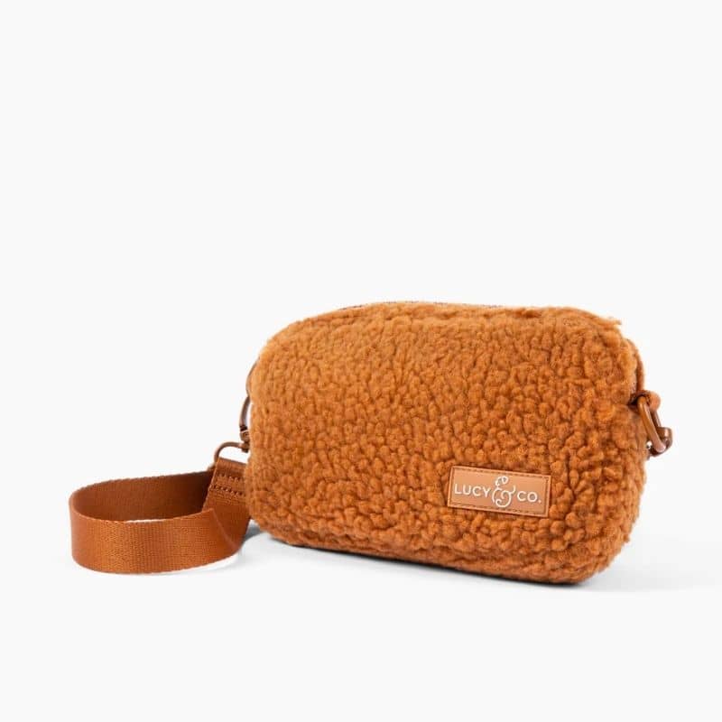 SAC BALADE BANDOULIÈRE TEDDY - MARRON CANNELLE - Image 8