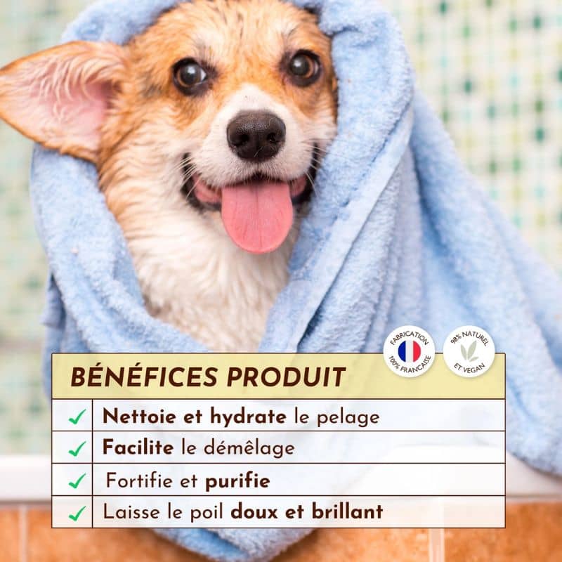 Shampoing solide pour chien Poils de velours - tous pelages - Image 4